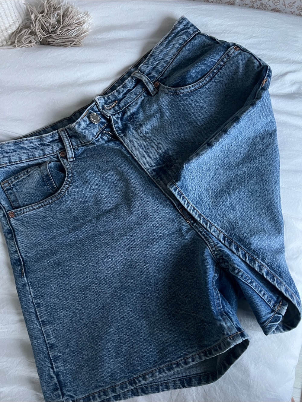 Zara denim shorts